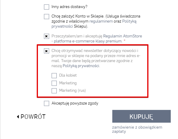 słownik pojęć atomstore