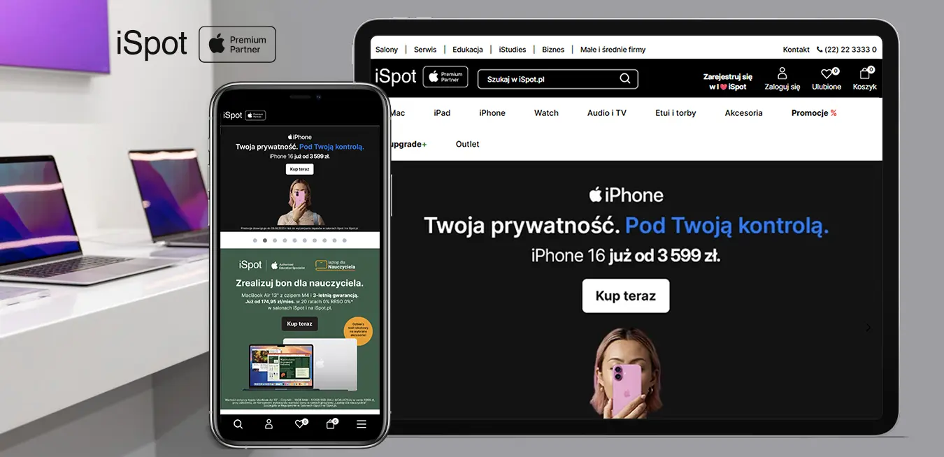 Nowoczesny sklep internetowy, który oferuje więcej niż tylko produkty – case study iSpot
