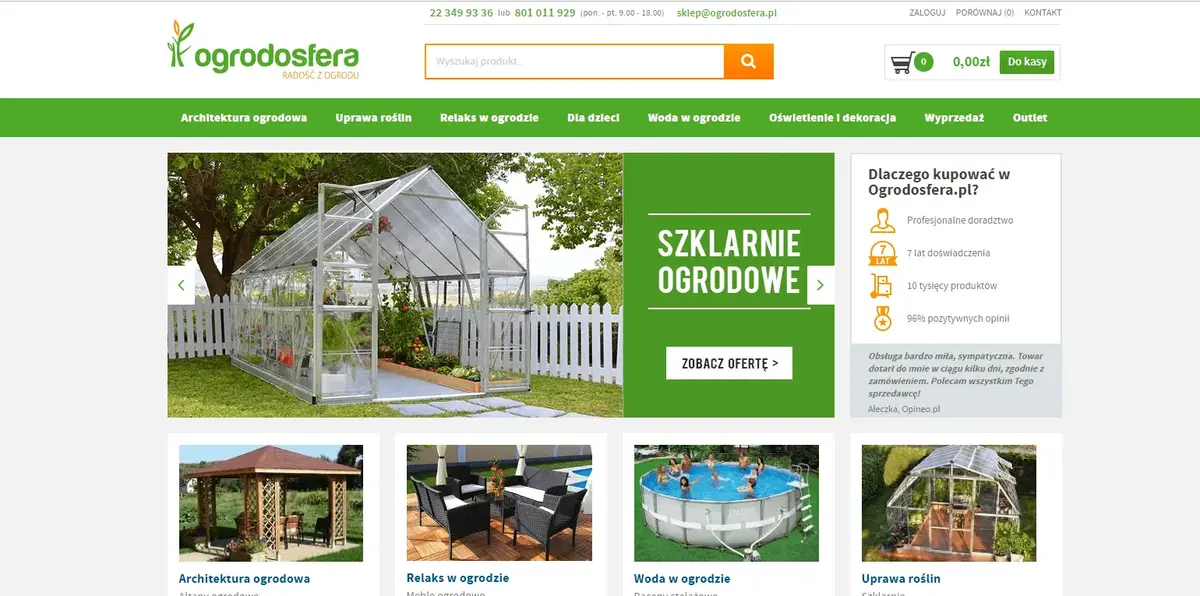 Ogrodosfera - jak rozwinąć e-sklep w branży home&garden