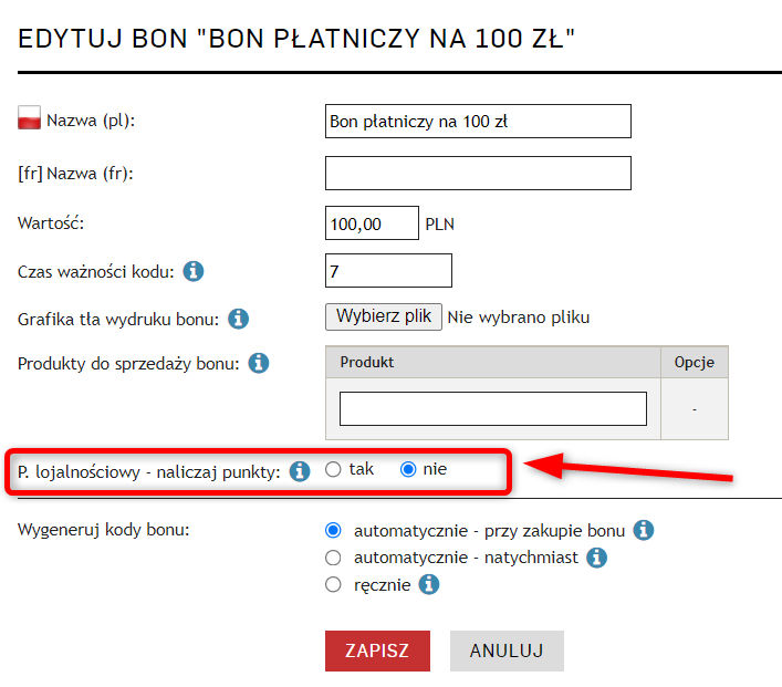 aktualizacje atomstore luty 2022 program lojalnościowy bon podarunkowy