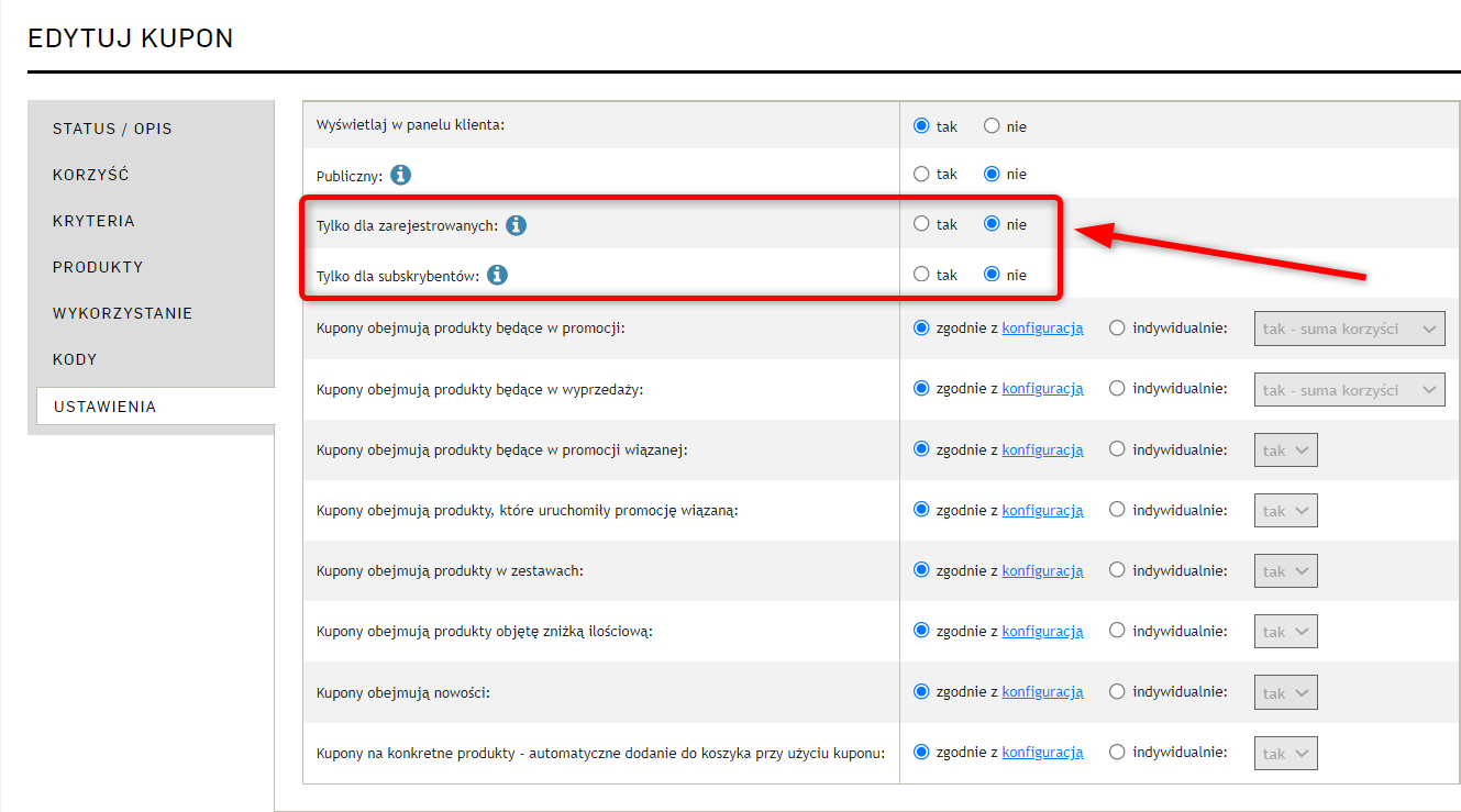 aktualizacje atomstore luty 2022 nowe funkcje kupony rabatowe