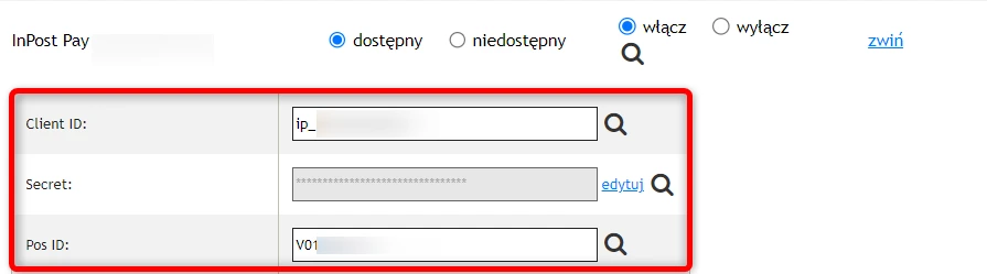 integracja platformy z inpostpay