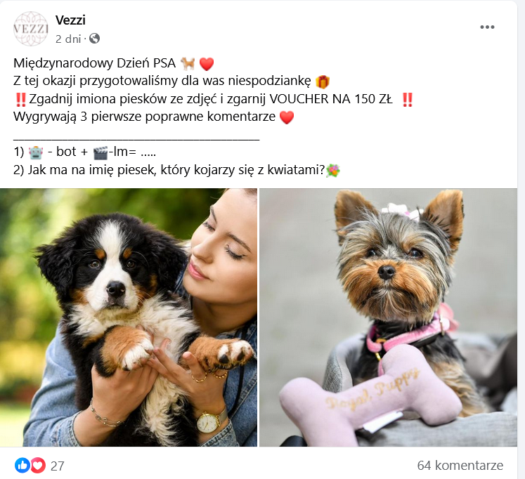 Vezzi facebook