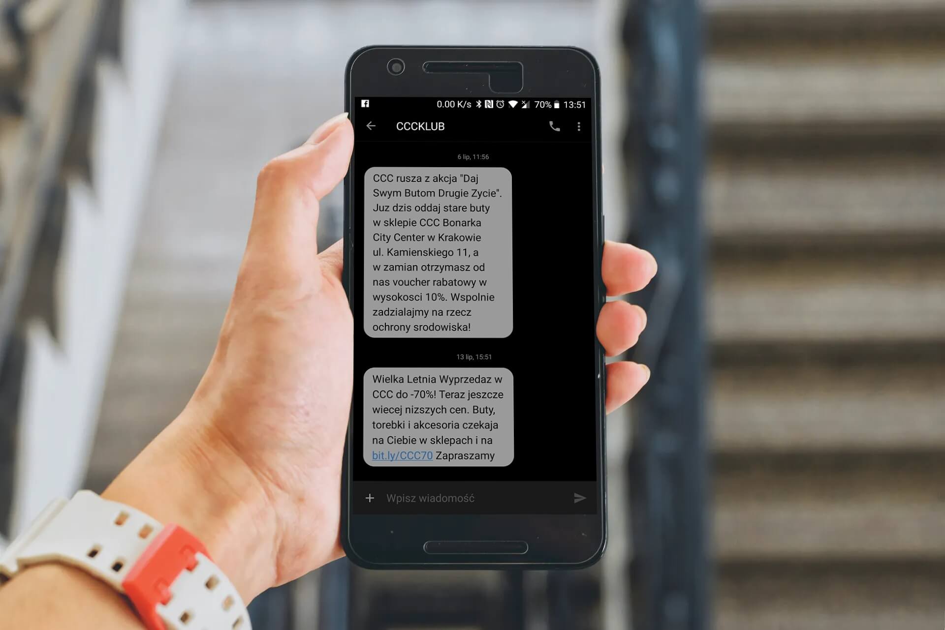 8 pomyslow na sms akcja